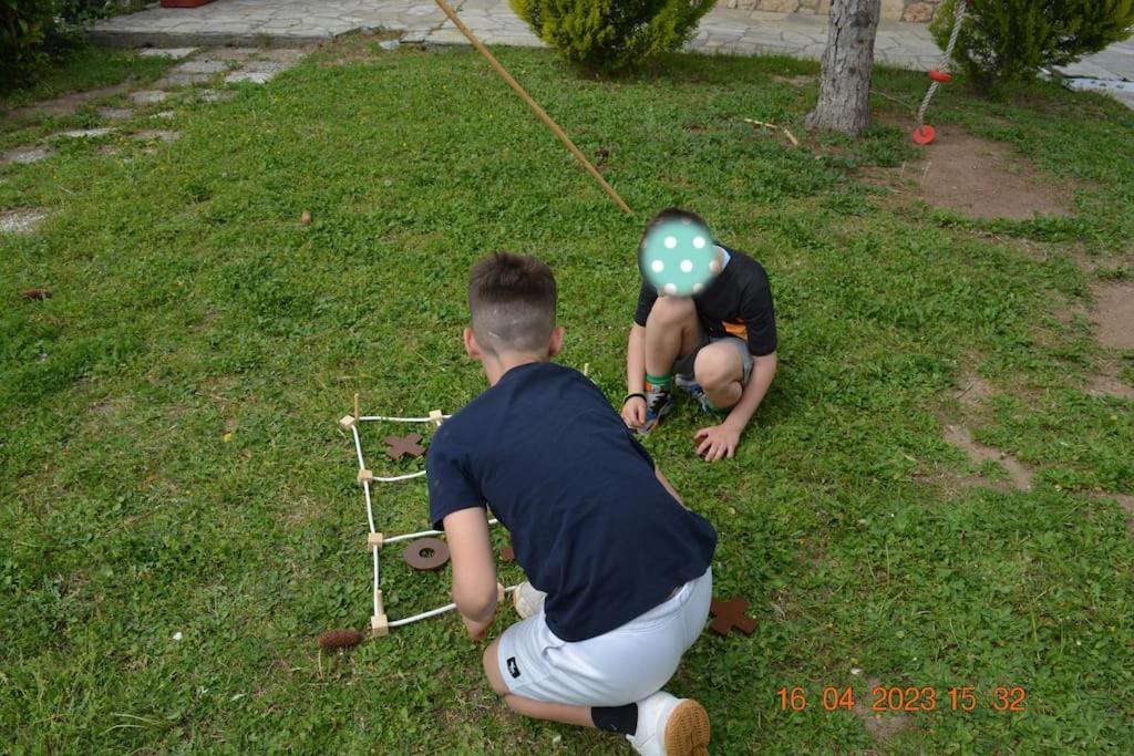 Tagarades Πετρινη Κατοικια Στην Φυσηヴィラ エクステリア 写真
